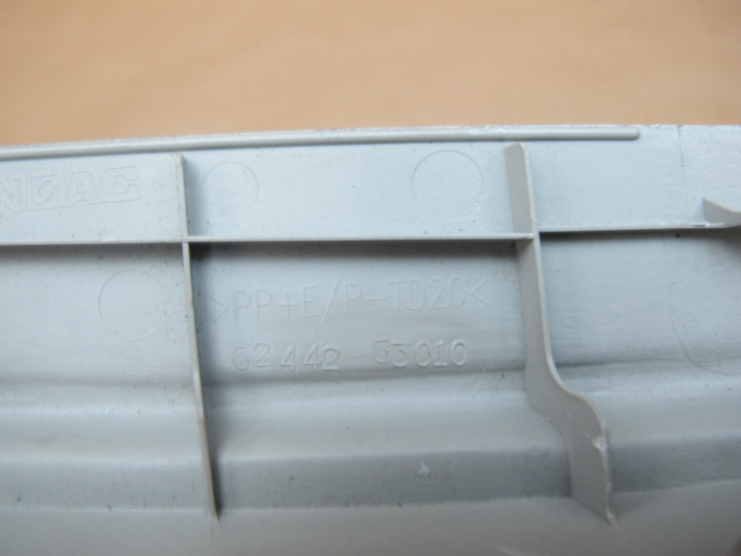 10-15 Lexus IS350 IS250 Convertible Rear Left Roof Rail Trim Panel Set OEM