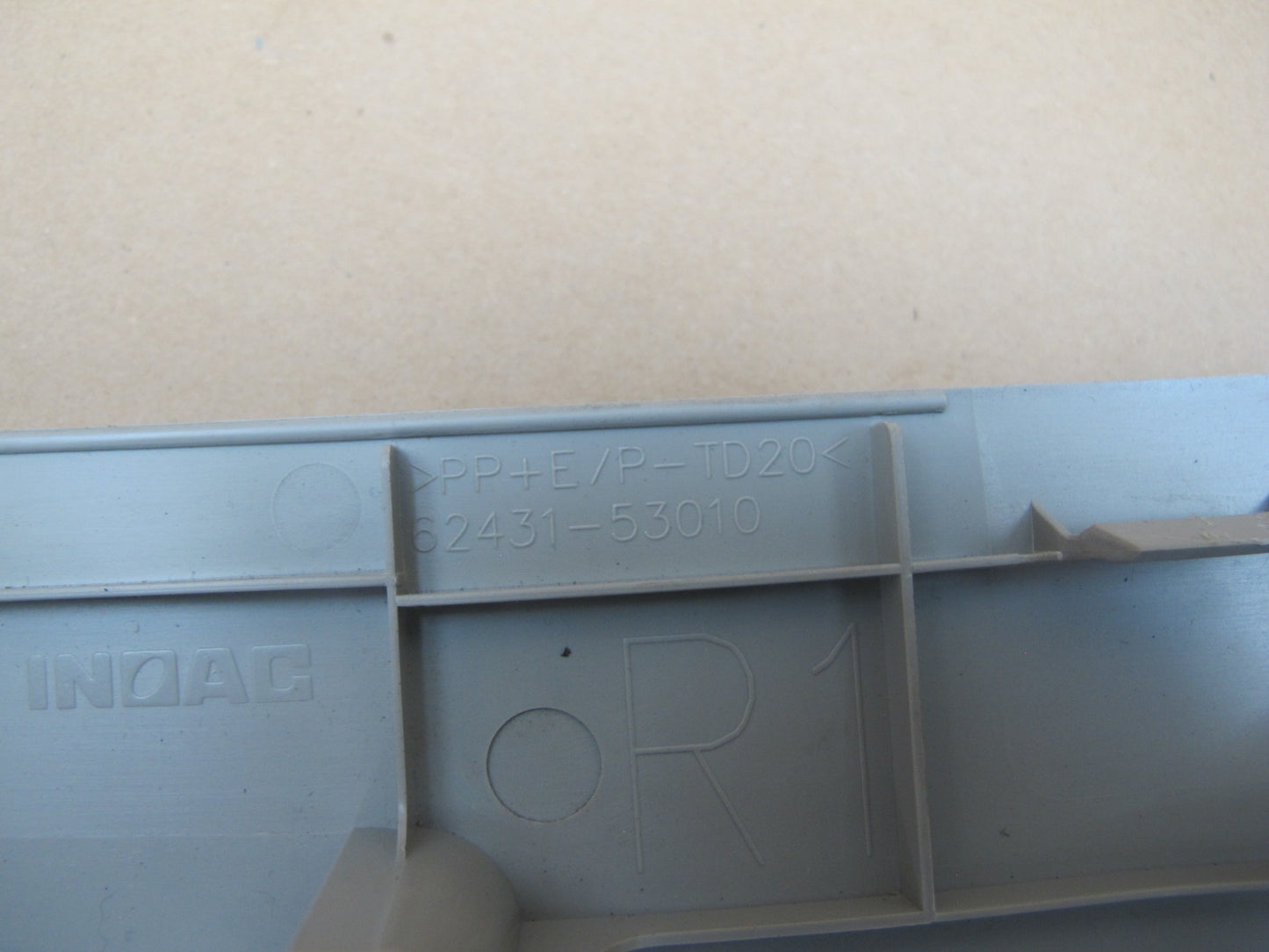 10-15 Lexus IS350 IS250 Convertible Rear Right Roof Rail Trim Panel Set OEM