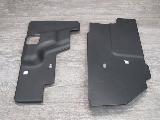 11-12 Fisker Karma Set of 2 Front Left & Right Under Dash Trim Cover Panel OEM