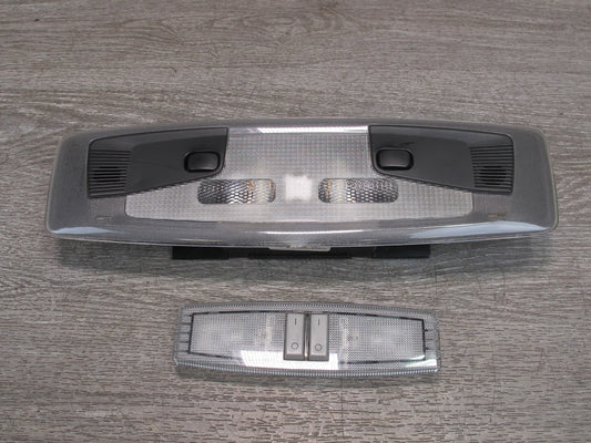 11-12 Fisker Karma Front & Rear Overhead Dome Reading Light Lamp Set OEM