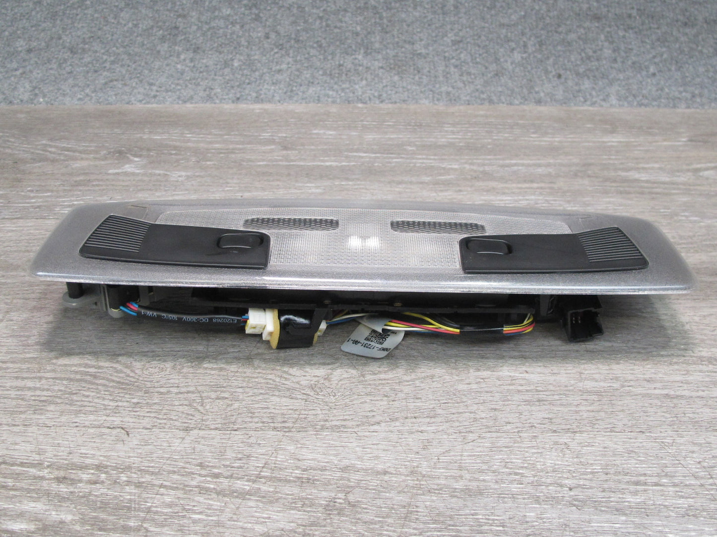 11-12 Fisker Karma Front & Rear Overhead Dome Reading Light Lamp Set OEM