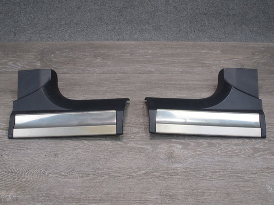 11-12 Fisker Karma Set of 2 Rear Left & Right Door Scuff Sill Plate Trim OEM