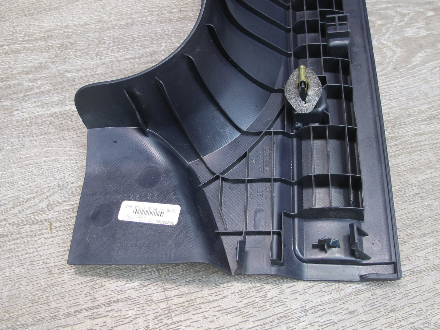 11-12 Fisker Karma Set of 2 Rear Left & Right Door Scuff Sill Plate Trim OEM