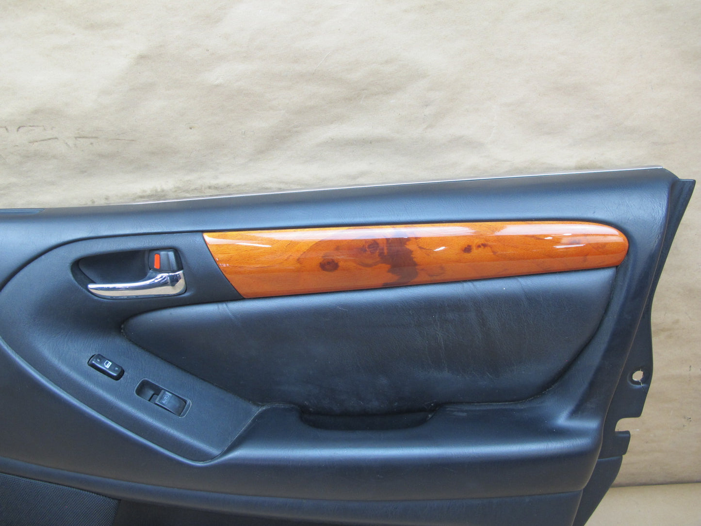 03-05 Lexus JZS160L GS300 Set of 2 Front Door Interior Trim Cover Panel OEM