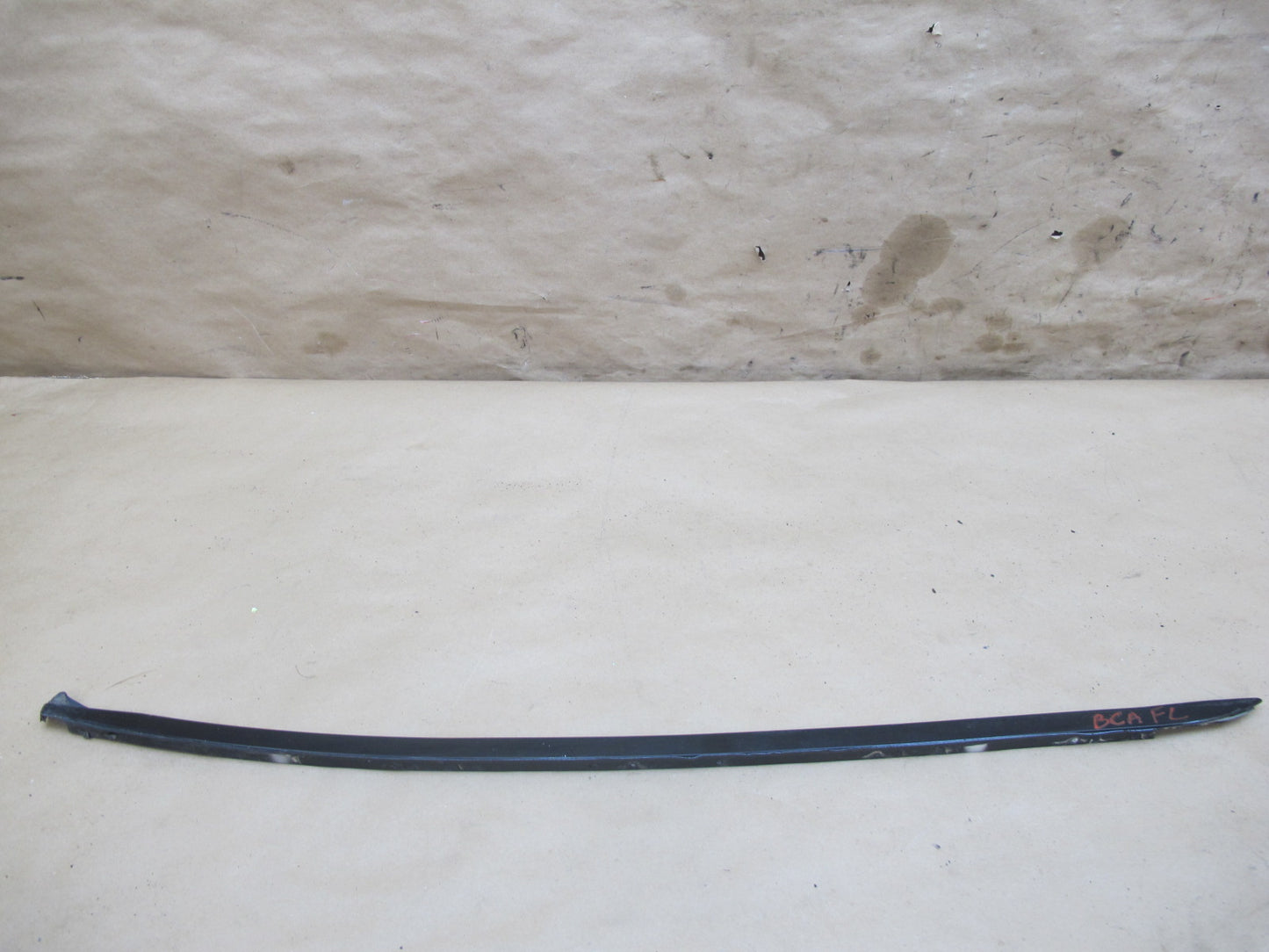 06-12 Bentley Continental Flying Spur Front Windshield Trim Molding Set of 2