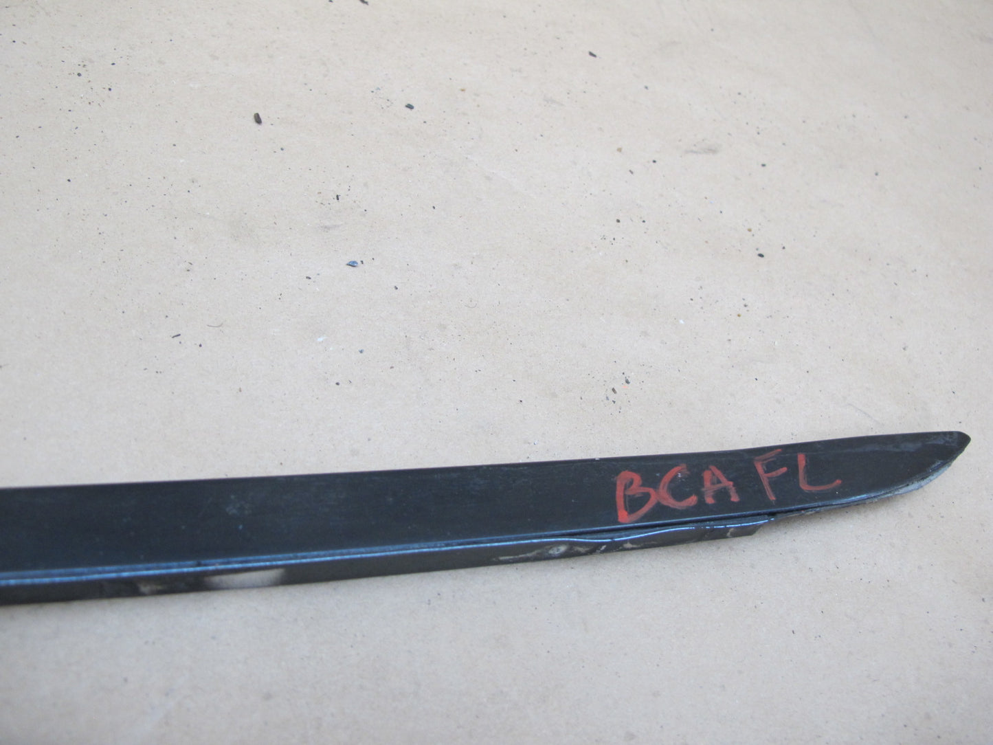 06-12 Bentley Continental Flying Spur Front Windshield Trim Molding Set of 2