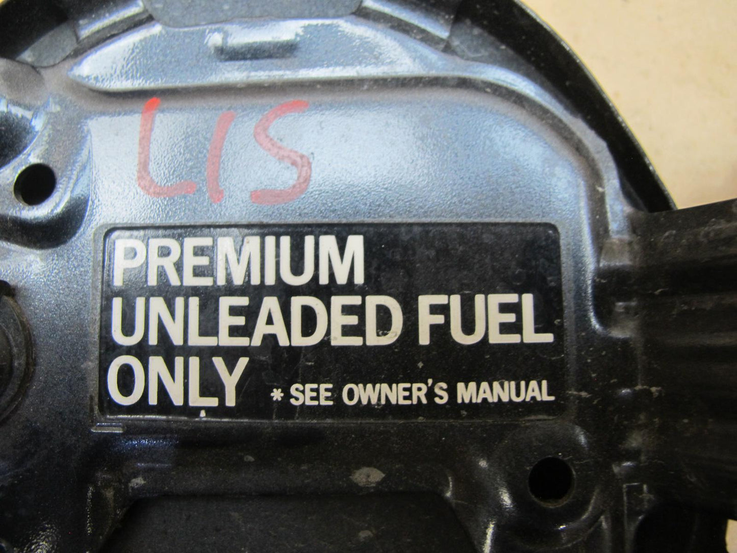 10-15 Lexus IS350 IS250 Convertible Fuel Filler Gas Door Lid OEM