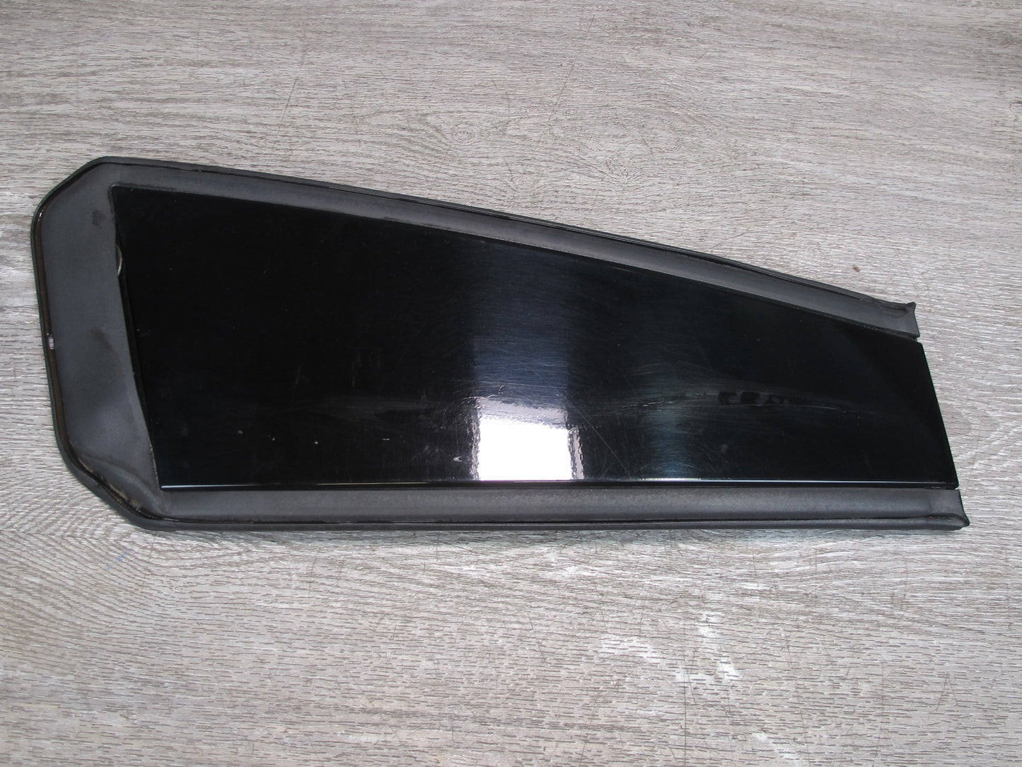 11-12 Fisker Karma Left & Right Exterior B Pillar Trim Molding Panel Set OEM