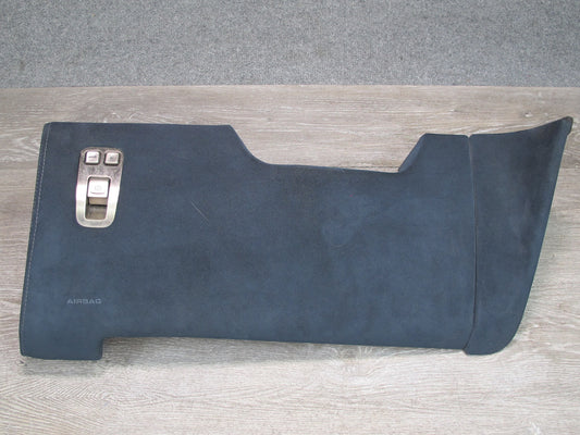 11-12 Fisker Karma Front Left Dash Lower Kick Trim Cover Panel w Switch OEM