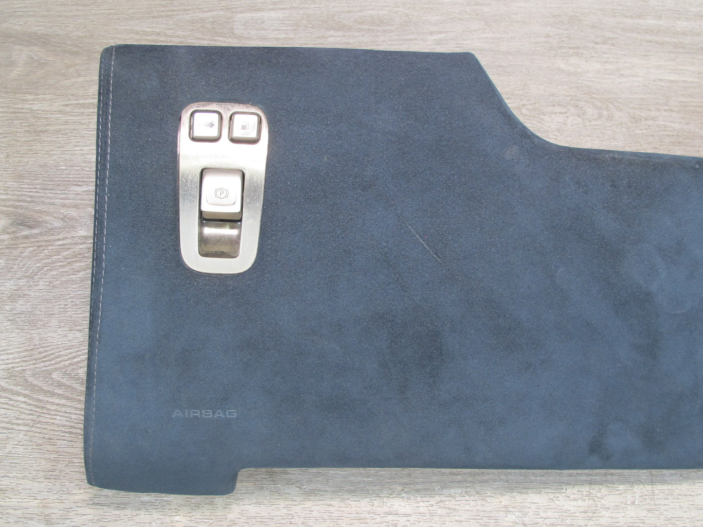 11-12 Fisker Karma Front Left Dash Lower Kick Trim Cover Panel w Switch OEM