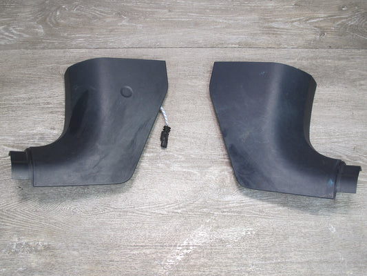 11-12 Fisker Karma Set of 2 Front Left & Right Lower Kick Trim Cover Panel OEM