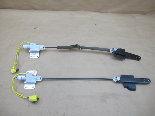 06-12 BENTLEY CONTINENTAL FLYING SPUR FRONT LEFT & RIGHT SIDE SEATBELT ACTUATOR MOTOR SET OEM