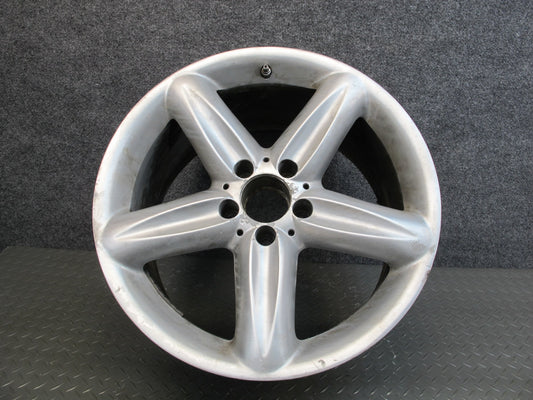 03-08 Mercedes R230 Rear 18" R18 Alloy Wheel Rim 18x8.5J ET40 2304010502 OEM