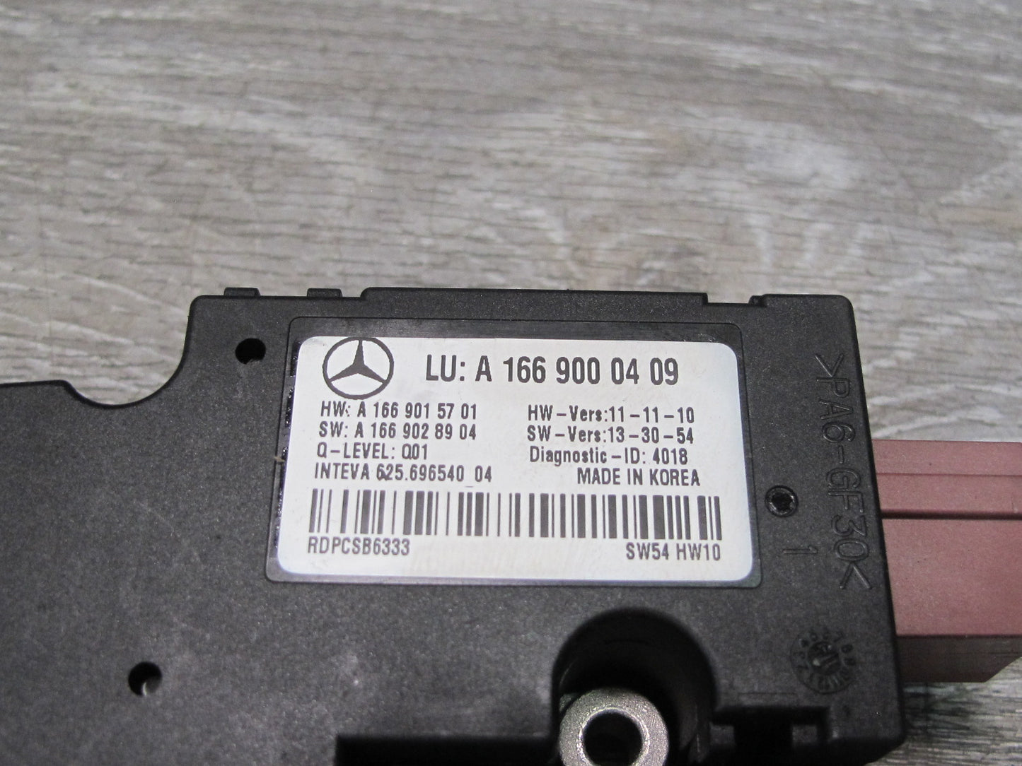 12-15 Mercedes W166 X166 Sunroof Motor Drive Unit 1669000409 OEM