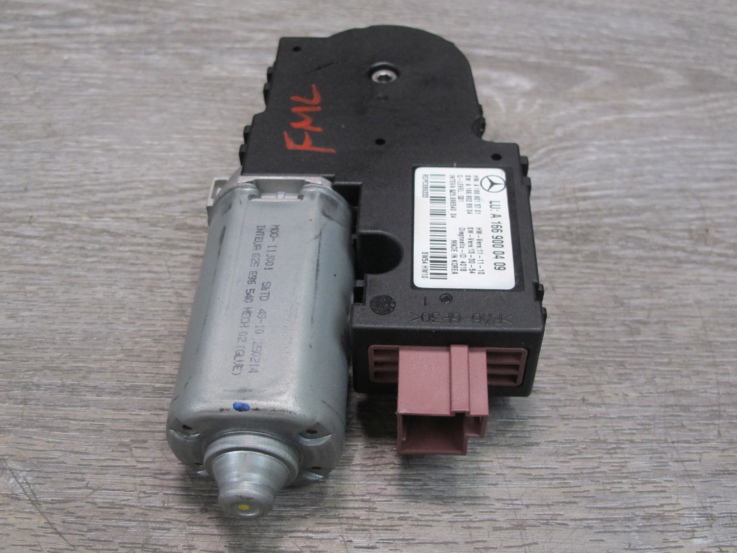 12-15 Mercedes W166 X166 Sunroof Motor Drive Unit 1669000409 OEM