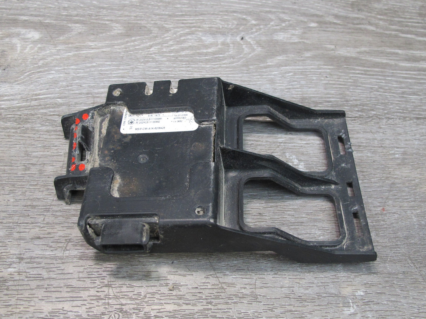 13-15 Mercedes W166 X166 Rear Blind Spot Sensor Module Bracket Set OEM