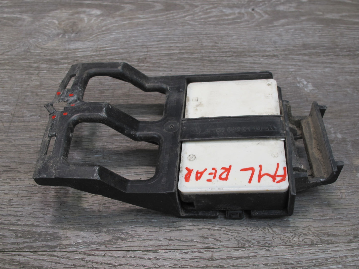 13-15 Mercedes W166 X166 Rear Blind Spot Sensor Module Bracket Set OEM