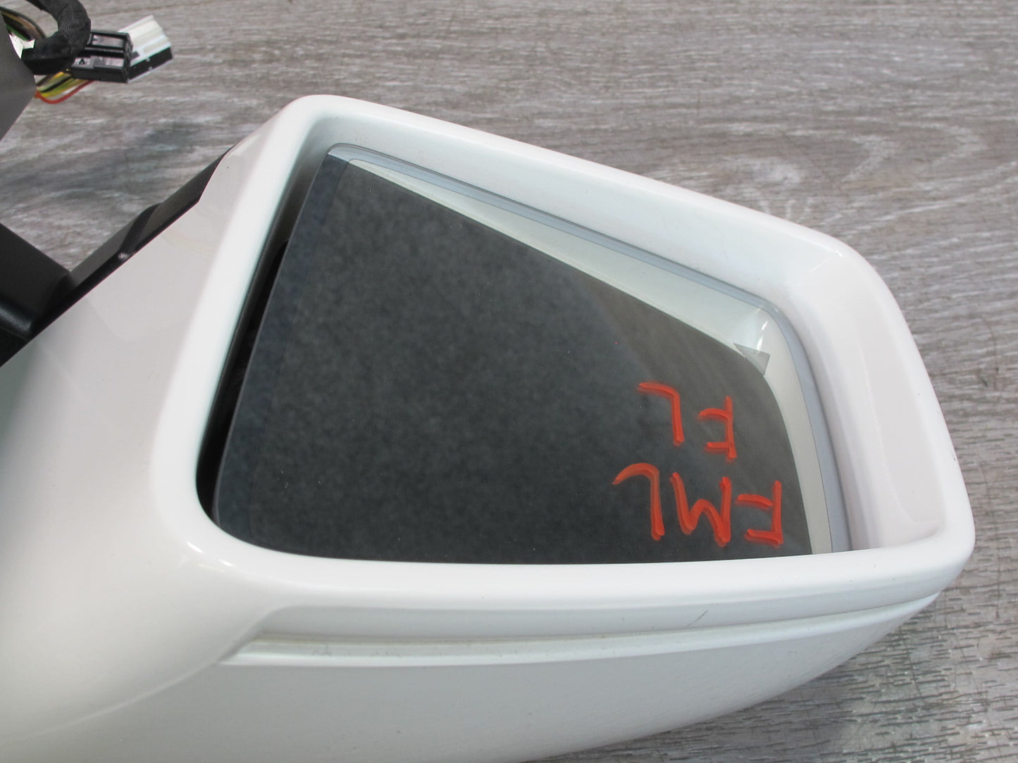 13-15 Mercedes W166 X166 Left Door Heated Side View Mirror w Blind Spot OEM