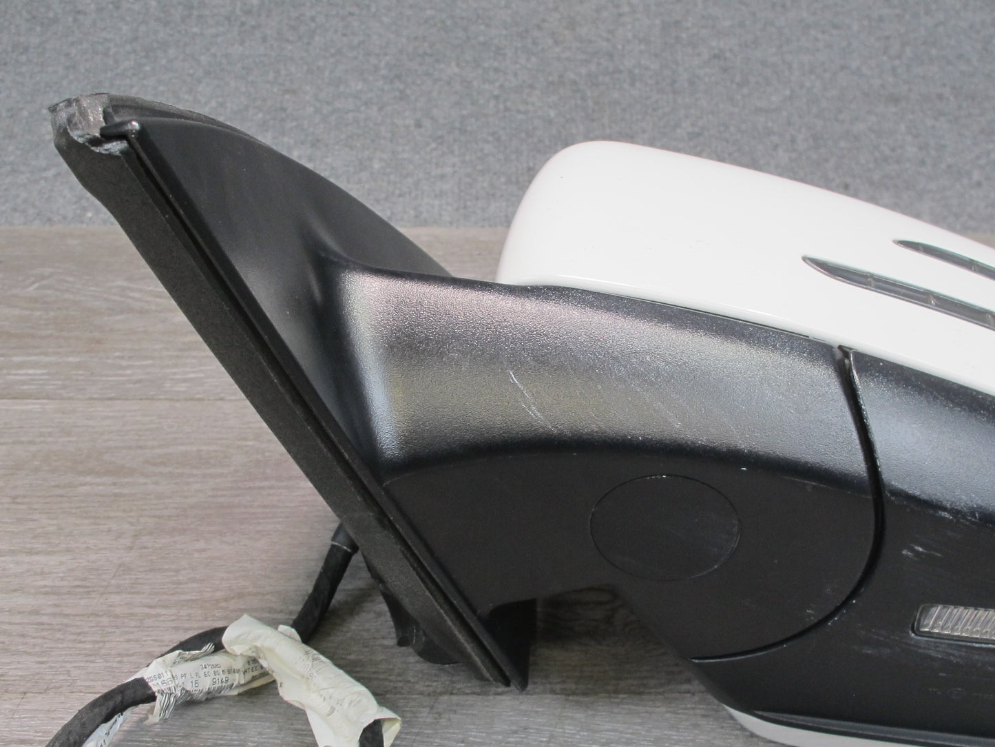 13-15 Mercedes W166 X166 Left Door Heated Side View Mirror w Blind Spot OEM