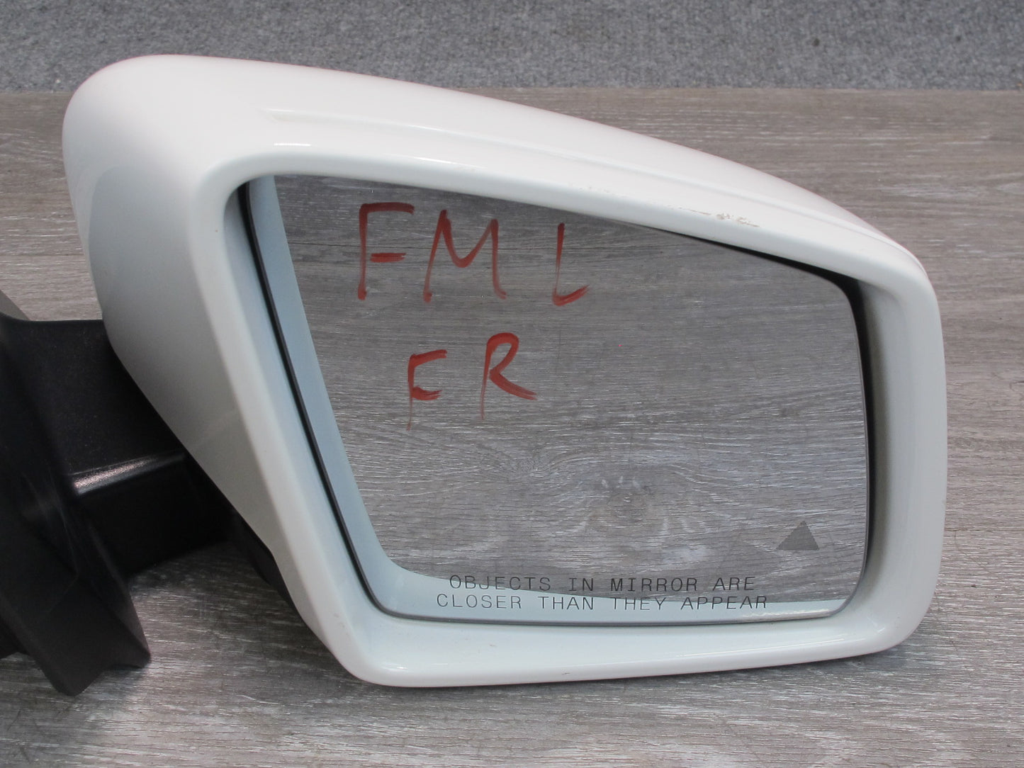 13-15 Mercedes W166 X166 Right Door Heated Side View Mirror w Blind Spot OEM