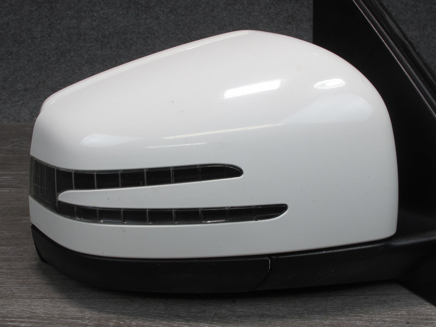 13-15 Mercedes W166 X166 Right Door Heated Side View Mirror w Blind Spot OEM