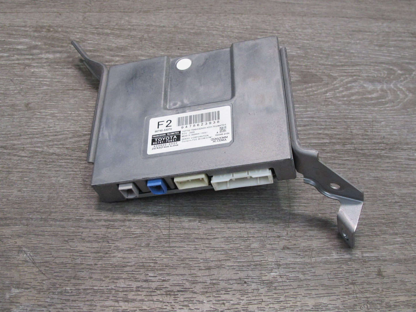 10-11 Lexus IS350 IS250 Transceiver Telematics Control Module 86741-75021 OEM