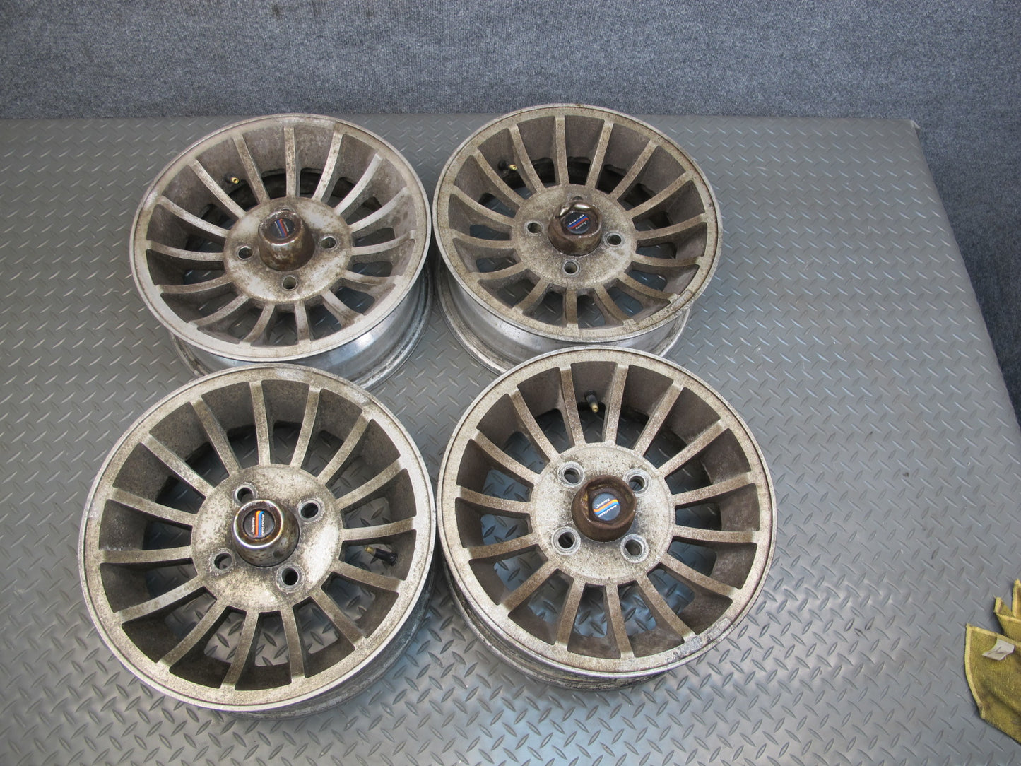 Set of 4 American Racing 14" R14 Wheel Alloy Rim 14x5.5J ET0