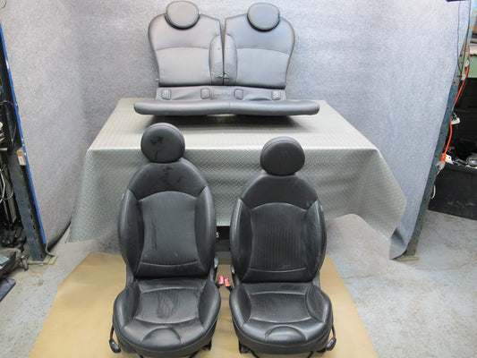 07-09 Mini Cooper R56 Front & Rear Sport Heated Perforated Leather Seat OEM