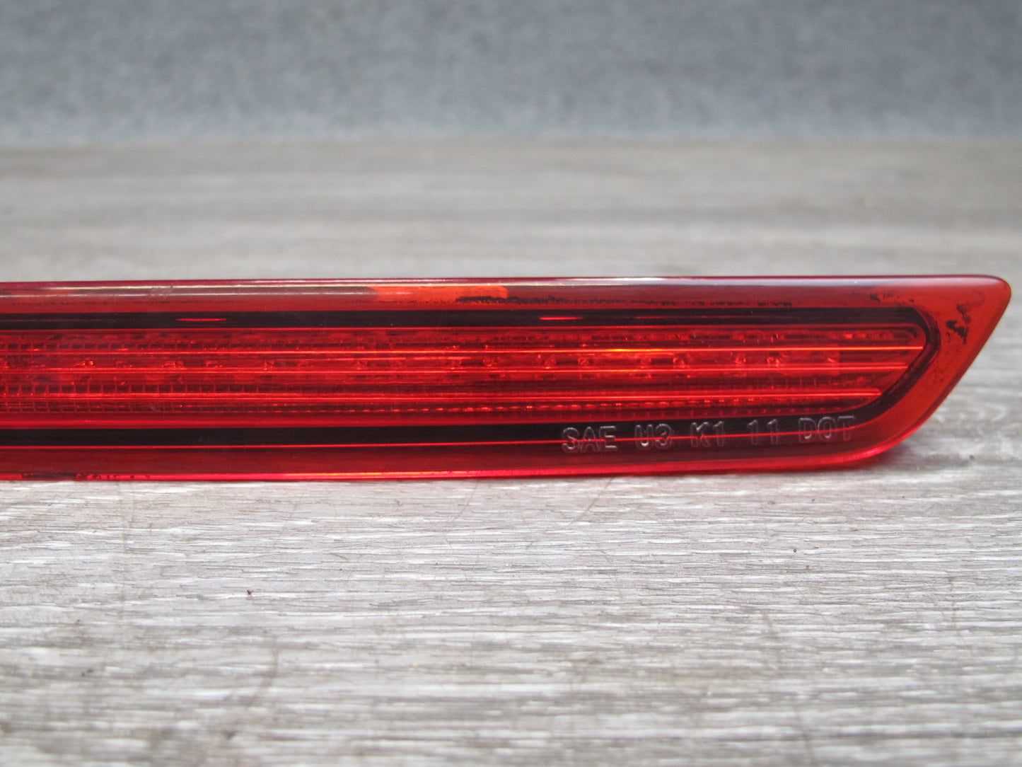 11-12 Fisker Karma Rear Trunk Lid 3RD Third Brake Light Lamp OEM