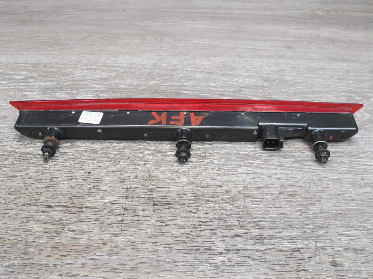11-12 Fisker Karma Rear Trunk Lid 3RD Third Brake Light Lamp OEM
