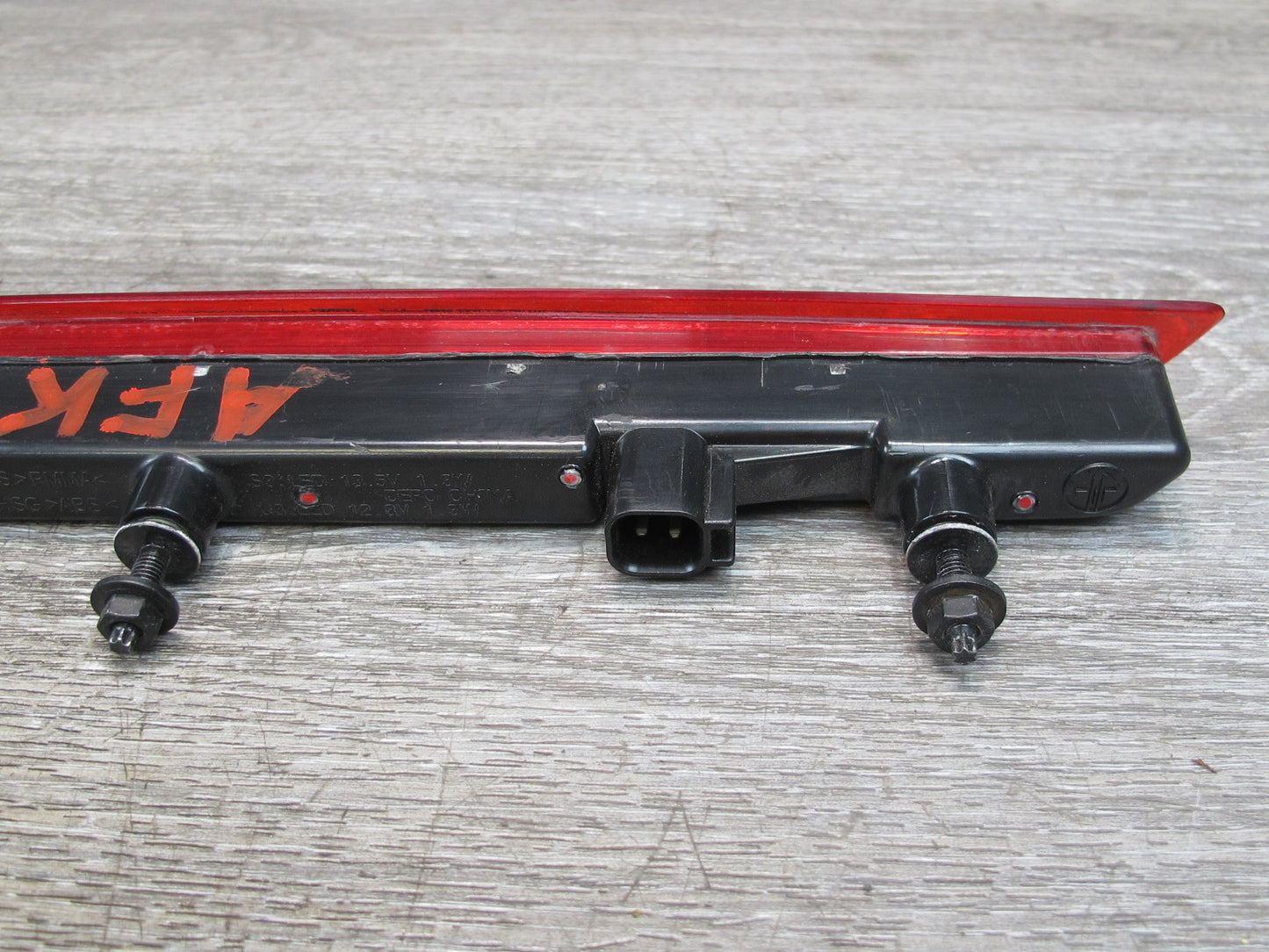 11-12 Fisker Karma Rear Trunk Lid 3RD Third Brake Light Lamp OEM