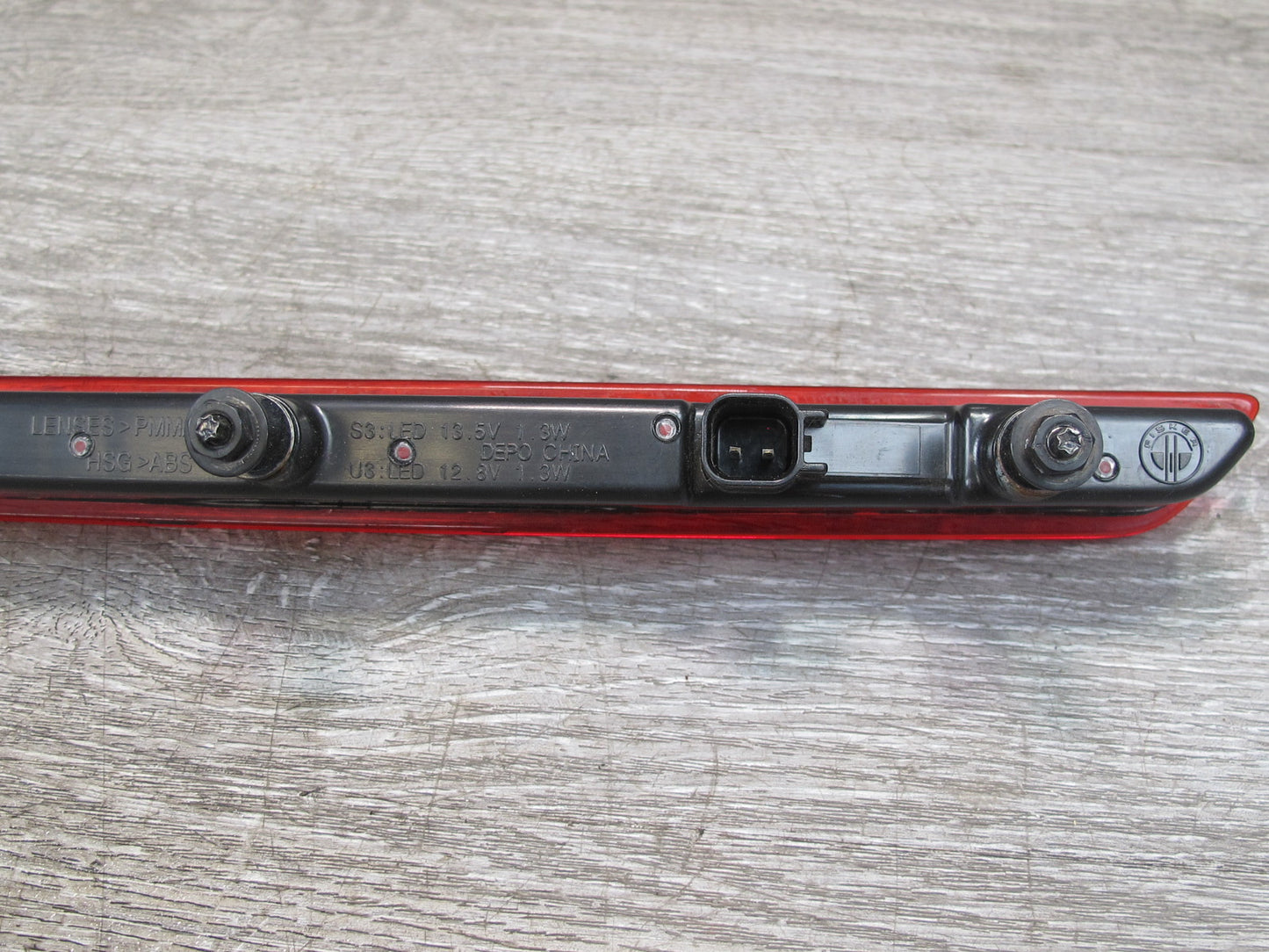 11-12 Fisker Karma Rear Trunk Lid 3RD Third Brake Light Lamp OEM