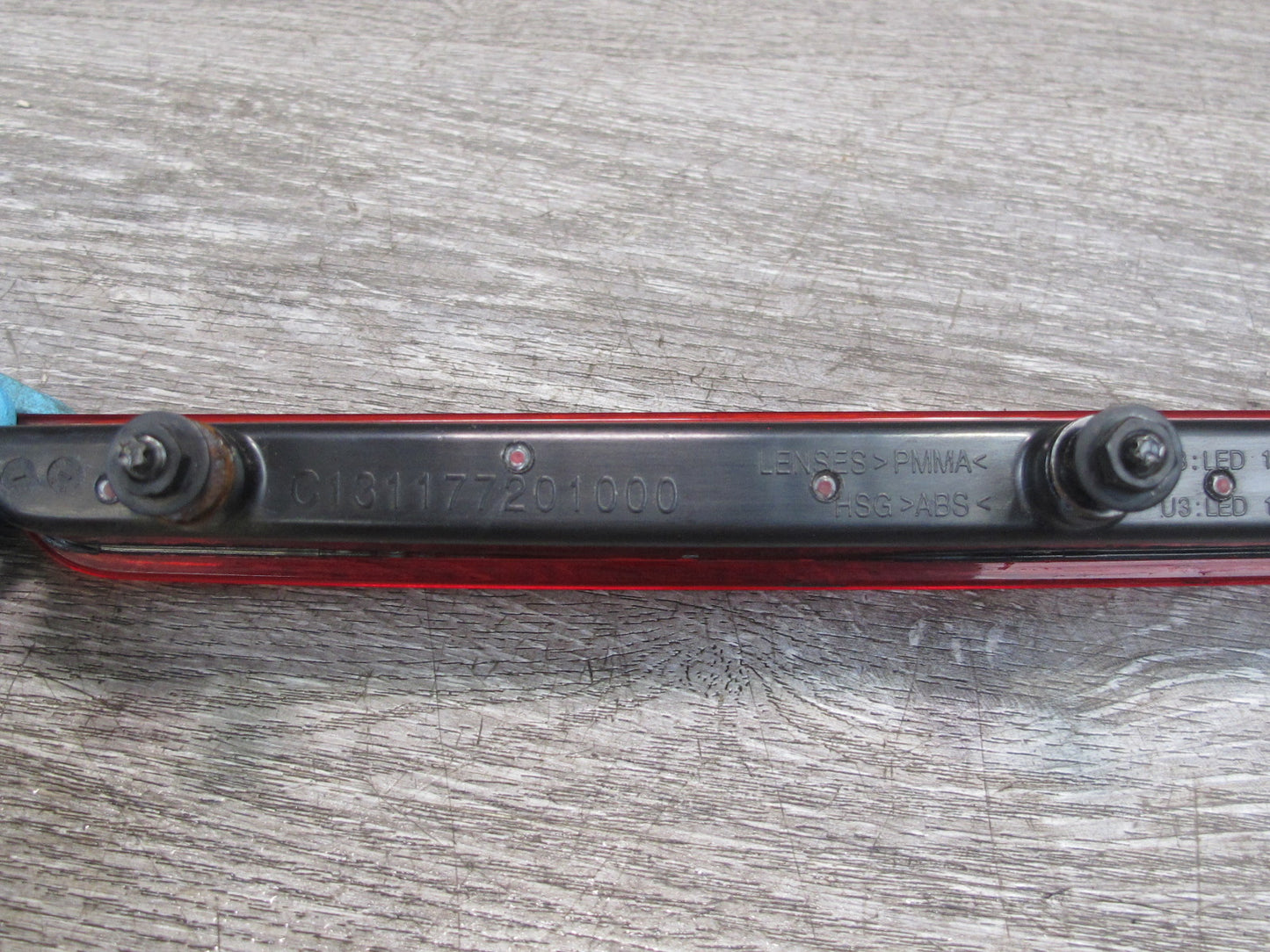 11-12 Fisker Karma Rear Trunk Lid 3RD Third Brake Light Lamp OEM