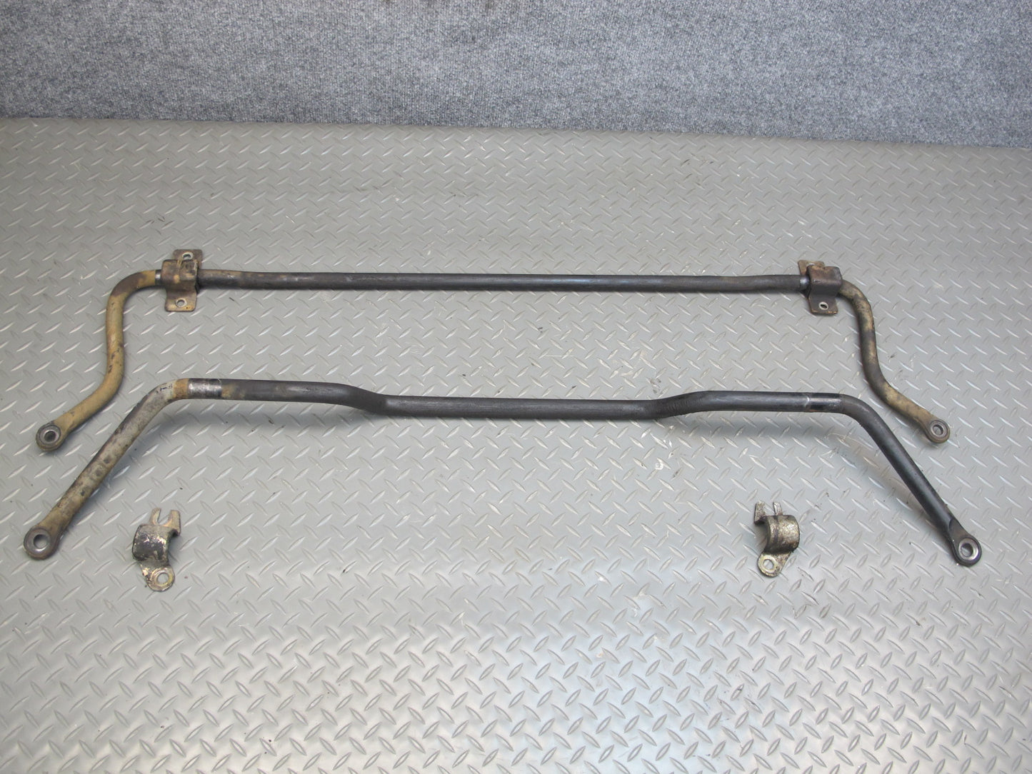 82-83 Datsun Nissan 280ZX NA 2+0 Set of 2 Front & Rear Stabilizer Sway Bar OEM