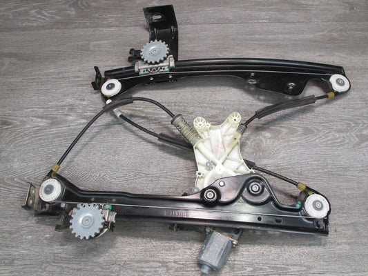11-12 Fisker Karma Rear Right Door Glass Window Regulator w Motor OEM