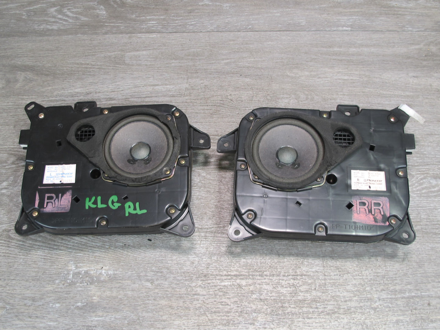 98-05 Lexus JZS160L GS430 GS300 Rear Left & Right Door Tweeter Speaker Set OEM