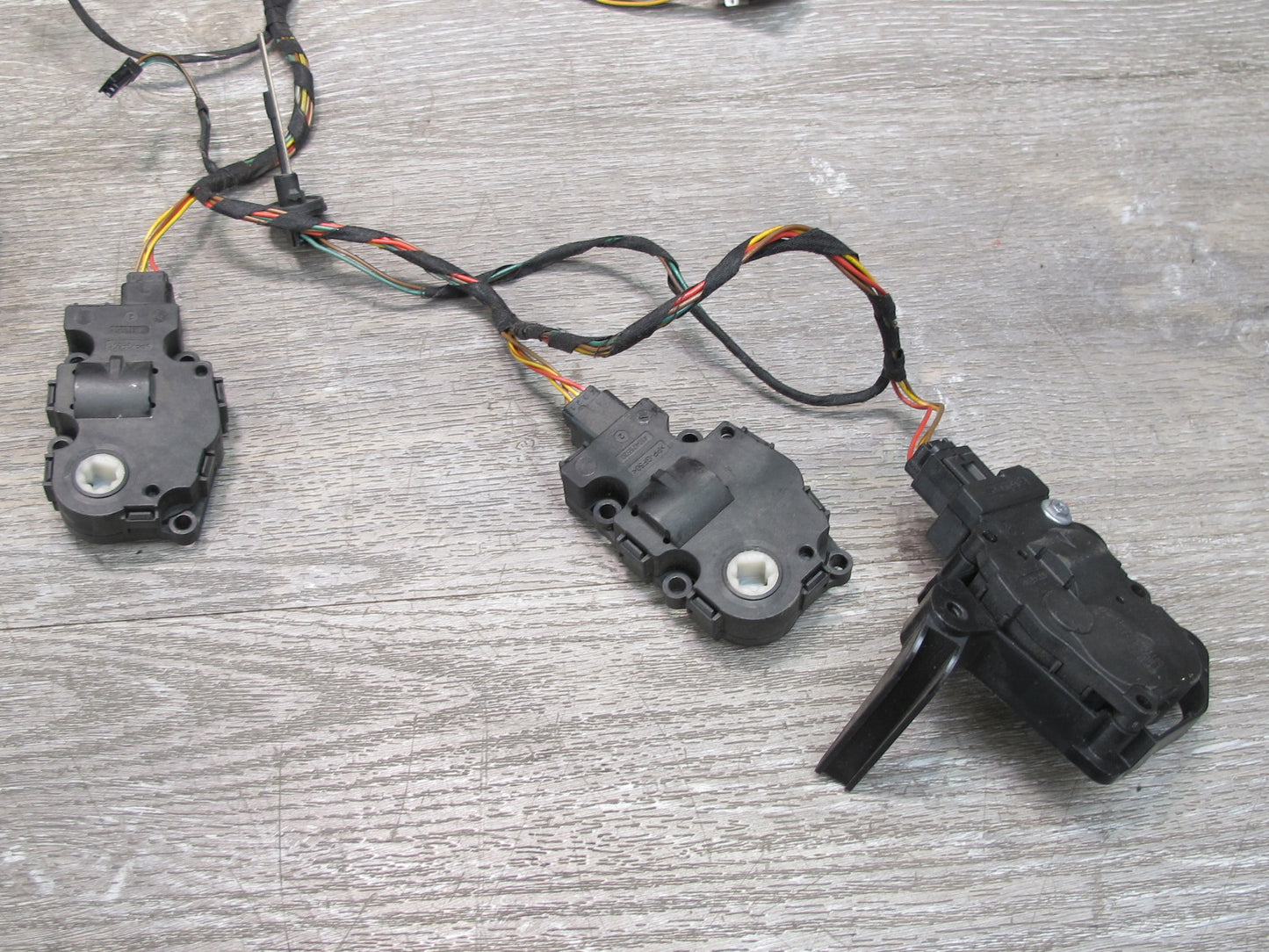 09-16 BMW E89 Z4 A/C Heater Flap Door Actuator Servo Motor Wiring Set OEM