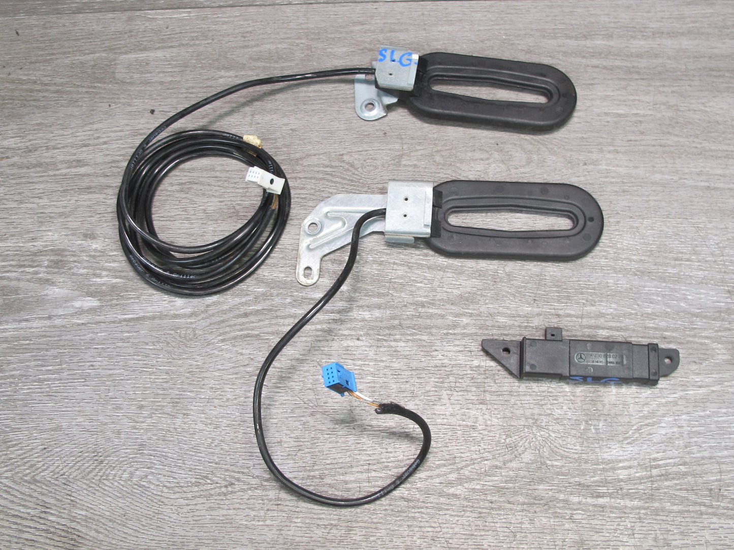 03-08 Mercedes R230 Sl-class Keyless Entry Access Antenna Sensor Set OEM