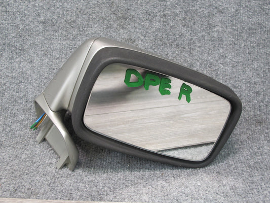 1983-1984 Porsche 928 S Front Right Side View Exterior Door Mirror Silver