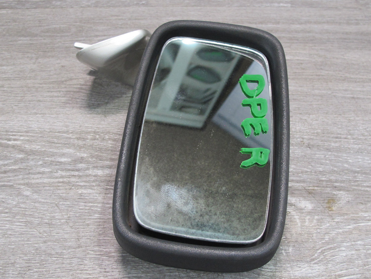 1983-1984 Porsche 928 S Front Right Side View Exterior Door Mirror Silver