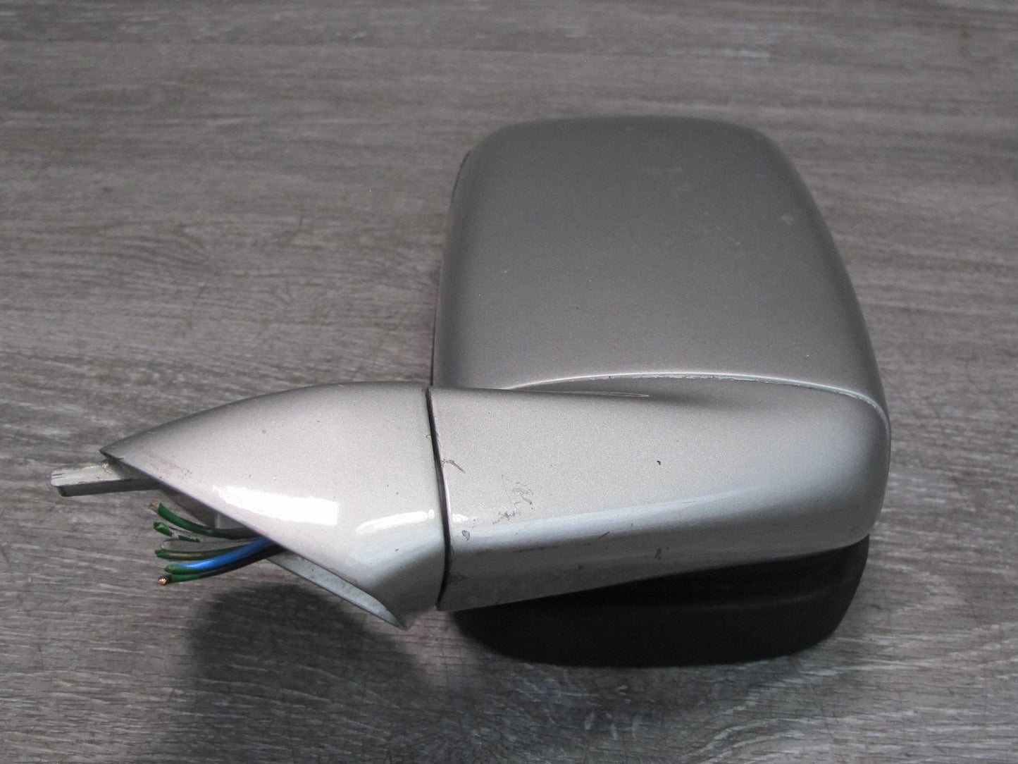 1983-1984 Porsche 928 S Front Right Side View Exterior Door Mirror Silver