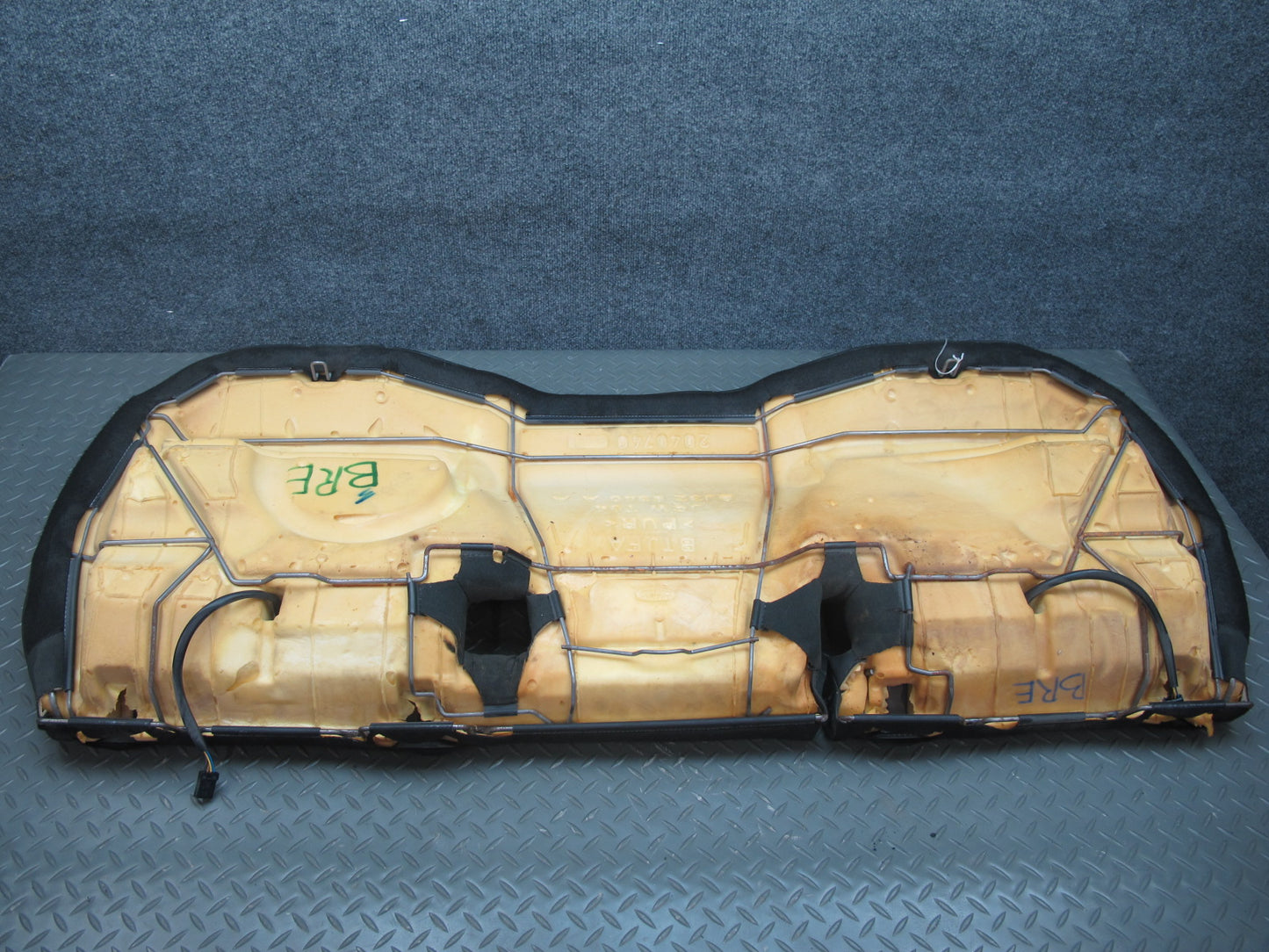 12-15 Range Rover Evoque L538 Rear Seat Lower Leather Cushion OEM