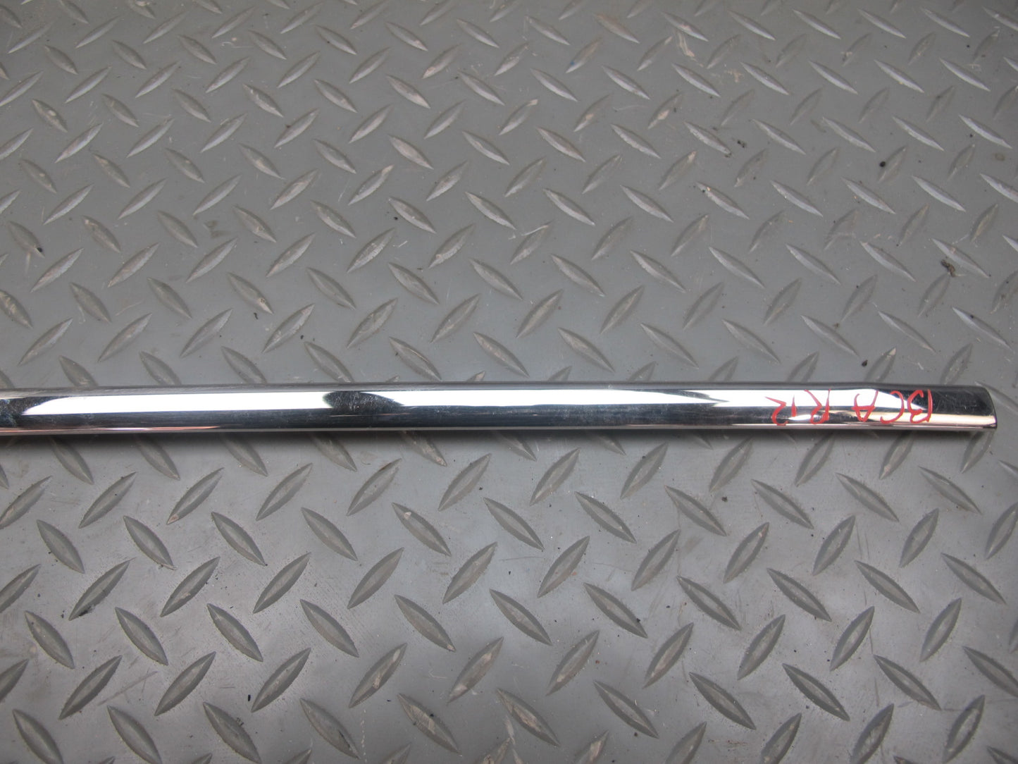 06-12 Bentley Continental Flying Spur Rear Right Door Chrome Trim Molding Set