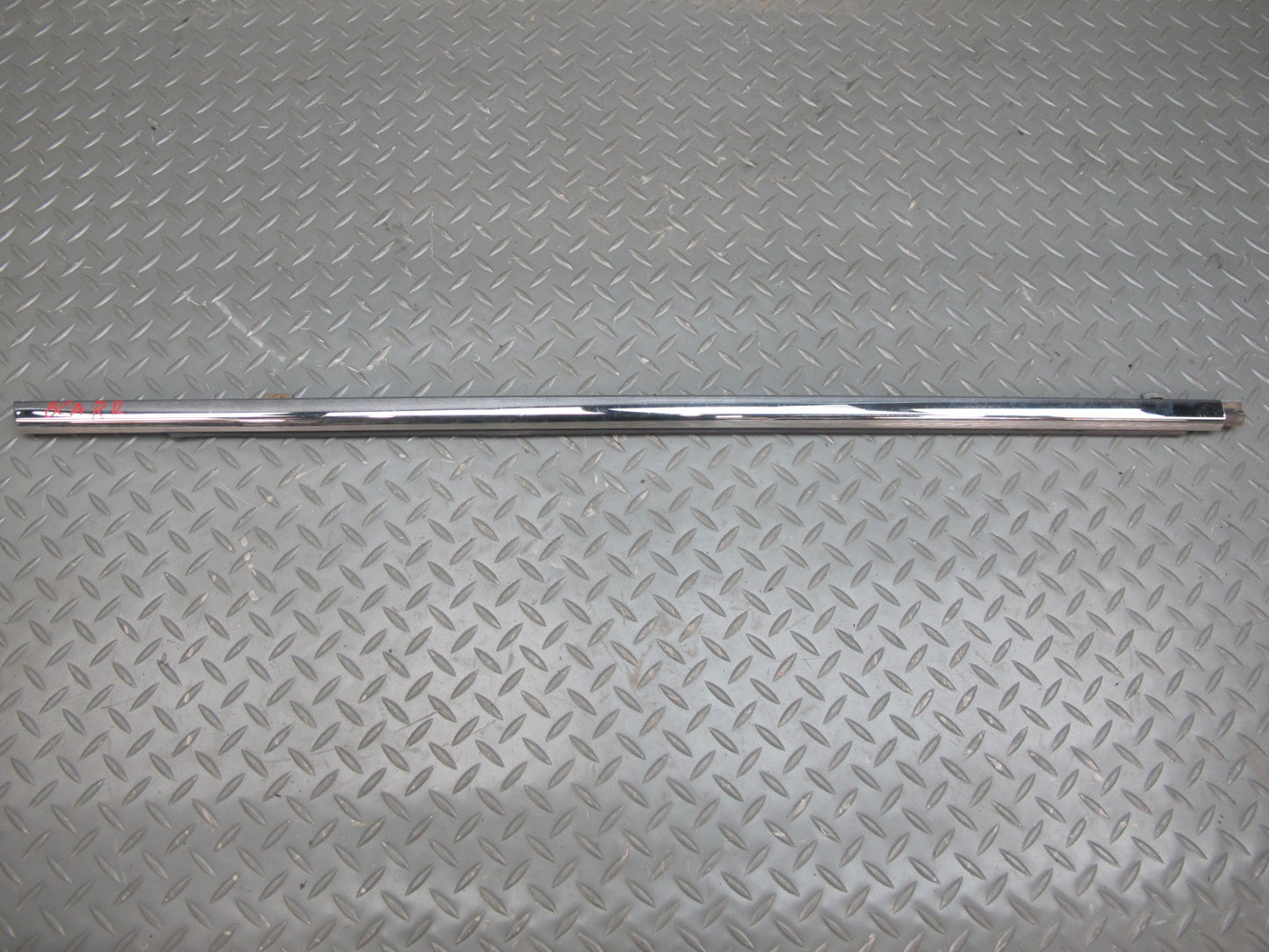 06-12 Bentley Continental Flying Spur Rear Right Door Chrome Trim Molding Set