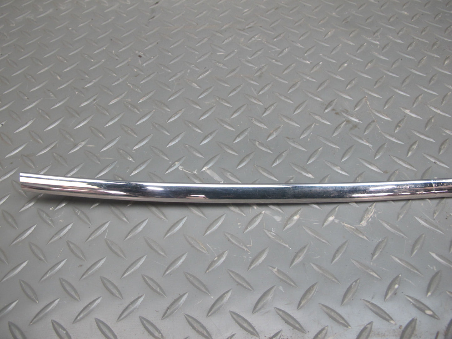 06-12 Bentley Continental Flying Spur Rear Left Door Chrome Trim Molding Set