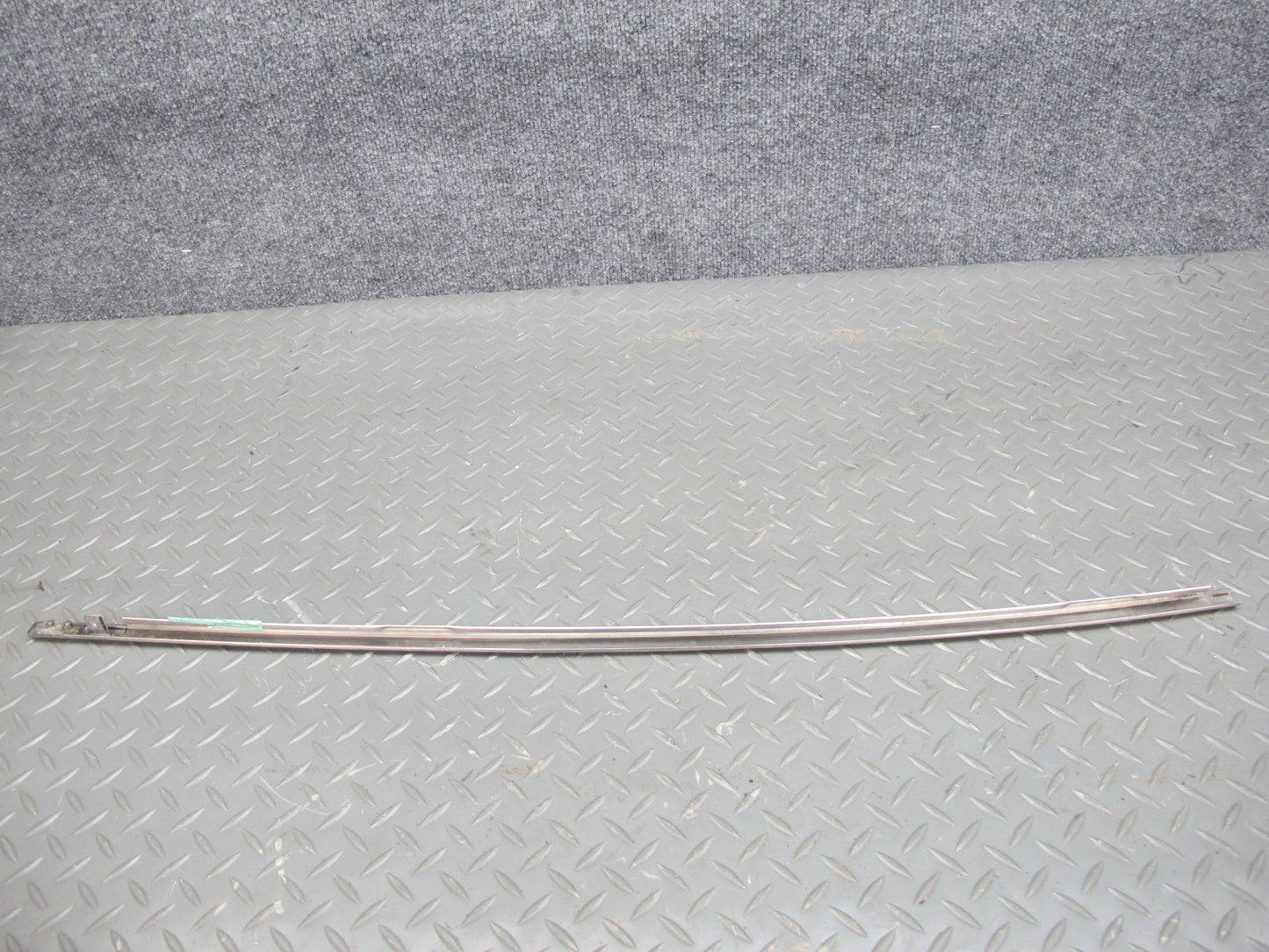 06-12 Bentley Continental Flying Spur Rear Left Door Chrome Trim Molding Set