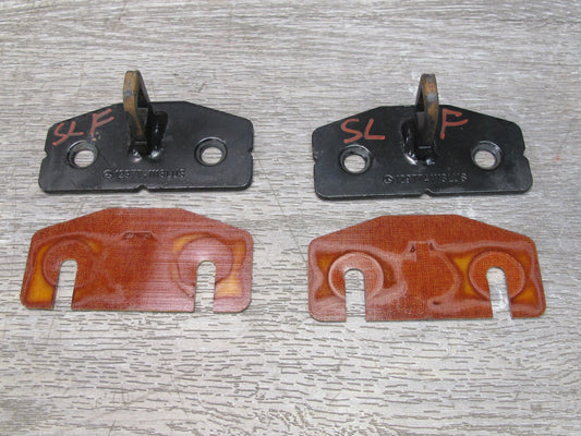 96-02 Mercedes R129 Convertible TOP Roof Front Lock Locking PIN Catch Set OEM
