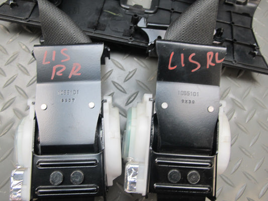 10-15 LEXUS IS250 IS350 CONVERTIBLE REAR RIGHT & LEFT SIDE SEATBELT RETRACTOR SET OEM