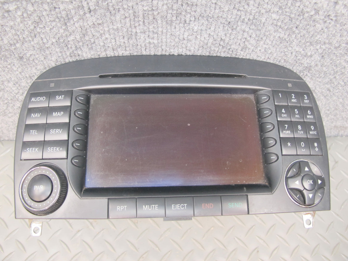 05-08 Mercedes R230 Sl-class GPS Navi Radio CD Player Receiver Head Unit OEM