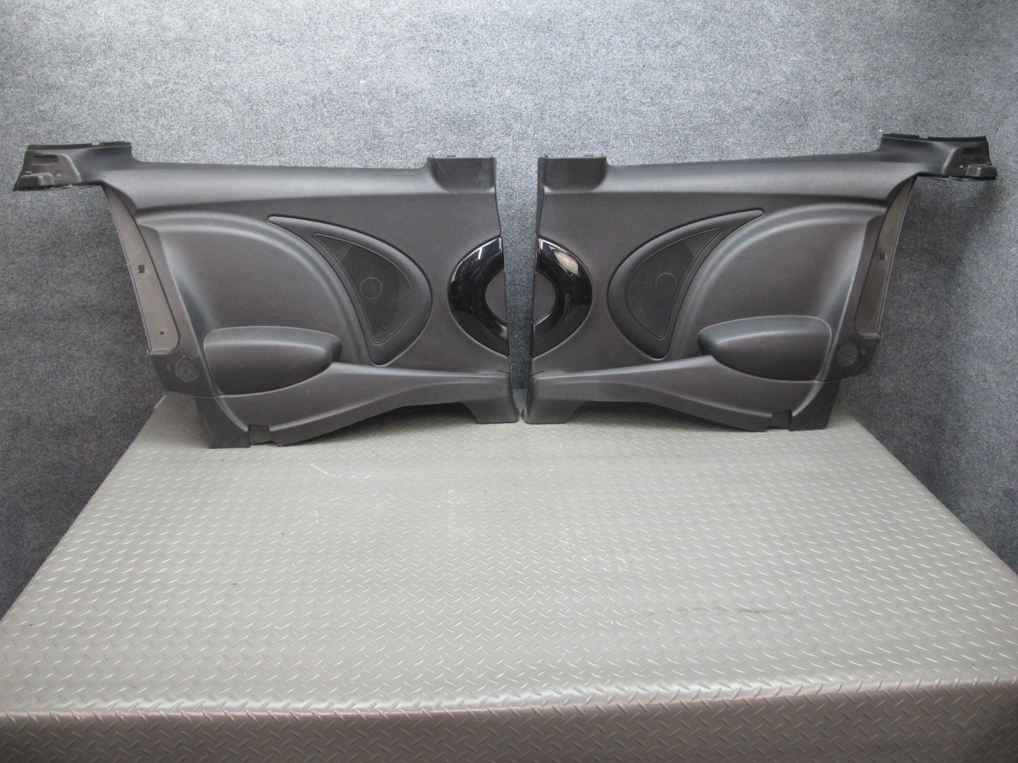 07-13 Mini Cooper S R56 Set of 2 Rear Quarter Interior Trim Cover Panel OEM